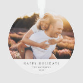 Photo minimale du couple Simple Elegant Christma (dos)