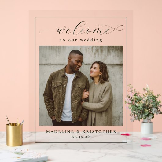 Photo Minimaliste Beige Chaud (Mariage)