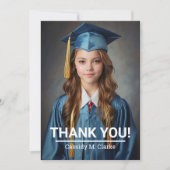 Photo minimaliste Merci de 8e année (Devant)