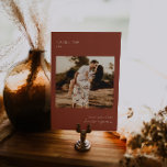 Photo minimaliste moderne | Carte de numéro de tab<br><div class="desc">Avec vos propres photos - pensez photos d'engagement, photos d'enfance, photos de relation. Ces cartes de numéro de table sont une façon unique de présenter vos photos préférées. Les numéros de table rehaussent le look de votre tablescape et mettent la touche finale sur votre journée spéciale. Impression de texte personnalisée...</div>