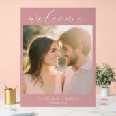 Photo Minimaliste Rose Romantique (Mariage)