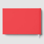 Photo Minimaliste Rouge Chaud (Verso)