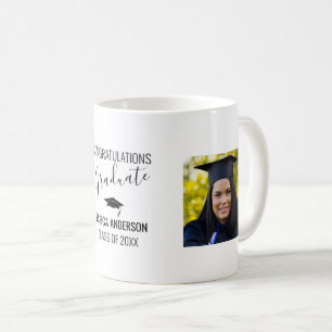 Photo moderne 2   Graduation Café Mug