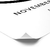 Photo moderne Affiche de bienvenue 60e anniversair (Coin)