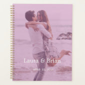 Photo moderne avec filtre rose, Wedding planner (Devant)