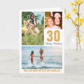 Photo moderne Carte d'anniversaire n'importe quel  (Fleur jaune)
