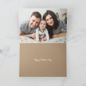 Photo moderne Carte de la Fête des mères pour la f (Intérieur)