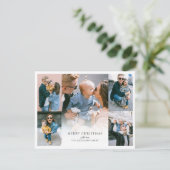 Photo moderne Collage de Noël Carte de vacances (Debout devant)