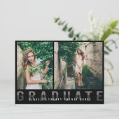 Photo moderne Collage Faire-part de graduation Noi (Debout devant)