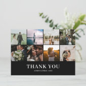 Photo moderne Collage Mariage Merci (Debout devant)