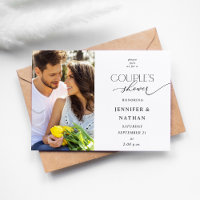 Photo moderne Couples Douche Invitation