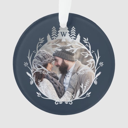 Photo moderne de guirlande de branche d'oiseau (devant)