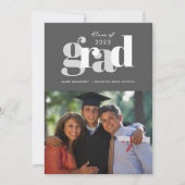 Photo moderne Digital Graduation Party Invitation (Devant)