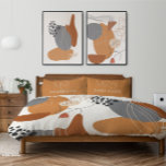 Photo moderne élégante géométrique abstraite du mi<br><div class="desc">Typographie moderne élégant script géométrique abstrait de milieu du siècle maison cadeau de décoration. Un cadeau idéal pour mari et femme,  couple marié. Design naturel beige audacieux. Disponible en différentes couleurs.</div>