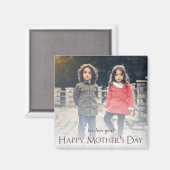 Photo moderne Magnet de la fête des mères (Recto/Verso)