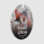 Photo moderne mariée et joyeuse (devant)