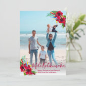 Photo moderne Mele Kalikimaka Cartes de Noël (Debout devant)