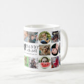 Photo moderne Mug Best Daddy dans le monde (Devant droit)