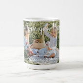 Photo moderne Nous t'aimons Maman Café Mug (Centre)