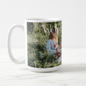 Photo moderne Nous t'aimons Maman Café Mug (Gauche)