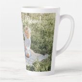 Photo moderne Nous t'aimons Maman Latte Mug (Droite)