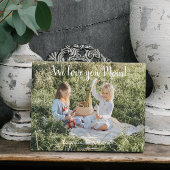 Photo moderne Nous t'aimons Maman Plaque