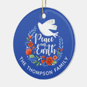 Photo moderne ornement en céramique de Noël (Gauche)