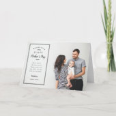 Photo moderne Overlay Carte de fête des mères pour (Devant)