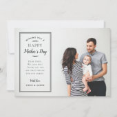Photo moderne Overlay Carte de fête des mères pour (Devant)