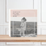 Photo moderne Pastel Pink Famille Beau Cadeau<br><div class="desc">Photo moderne Pastel Pink Famille Beau Cadeau</div>