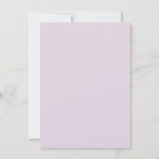 Photo moderne violet orange Enregistrer la carte D (Dos)