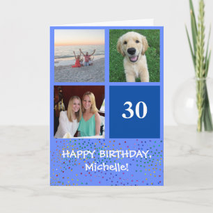 Photo Modifiable Carte D'Anniversaire Famille Et A
