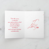 Photo modifiable Carte Saint-Valentin (Intérieur)