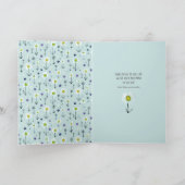 Photo| Motif de la marée| Carte de la fête des mèr (Intérieur)