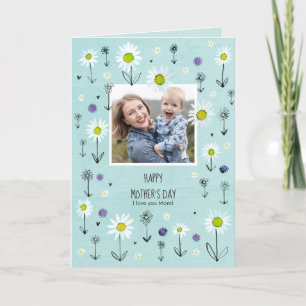 Photo  Motif de la marée  Carte de la fête des mèr