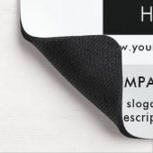 Photo Mouse Pad Template Professional Modern Muismat (Hoek)