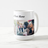 Photo Mug and Text avec 2 photos/1 ligne (Devant droit)