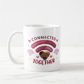Photo Mug Couple Personnalisable, Connecté Ensembl (Gauche)
