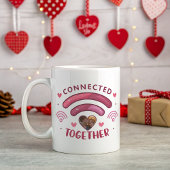 Photo Mug Couple Personnalisable, Connecté Ensembl