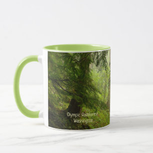Photo Mug de la forêt tropicale olympique de Wash