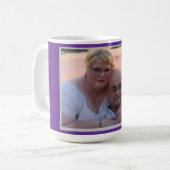 Photo mug personnalisée pour n'importe qui (Devant gauche)