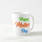 Photo Mug sur mesure avec Floral Design Cadeau pou (Devant droit)