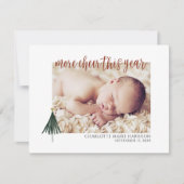 Photo New Baby Christmas Faire-part de naissance (Devant)