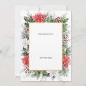 Photo Noël Noël Noël Carte de neige (Dos)