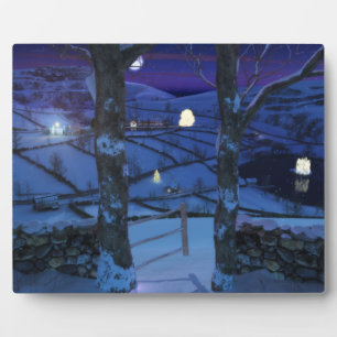 Photo Noël sur la plaque de verre