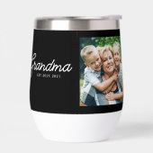 Photo noir de script établi de grand-mère (Gauche)