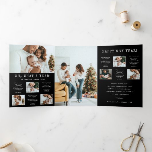 Photo Noire Quelle Carte Triple Un An De Vacances (Intérieur)