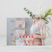 Photo Nous attendons une Faire-part de grossesse (Debout devant)