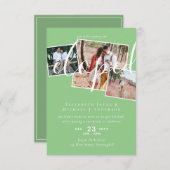 PHOTO Nous Avons Elopé Faire-part Réception Party (Devant / Derrière)