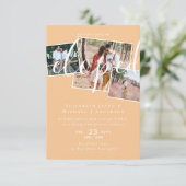 PHOTO Nous Avons Elopé Faire-part Réception Party (Debout devant)